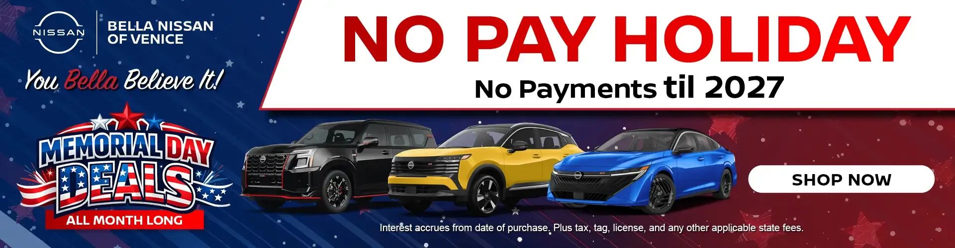 No Payments Until 2027